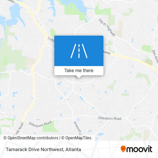 Mapa de Tamarack Drive Northwest