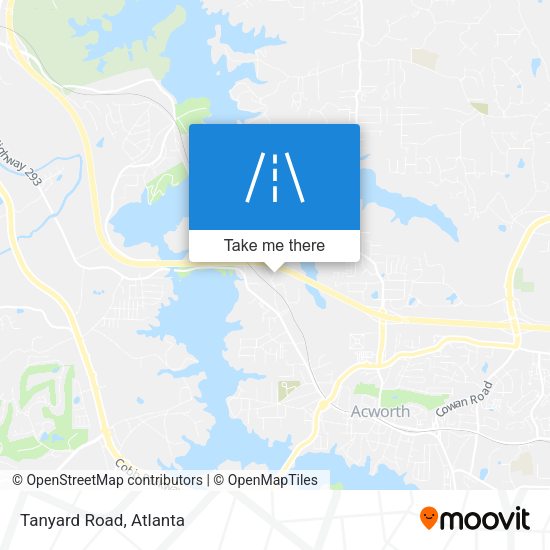Mapa de Tanyard Road
