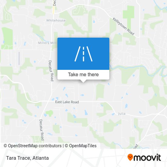 Mapa de Tara Trace