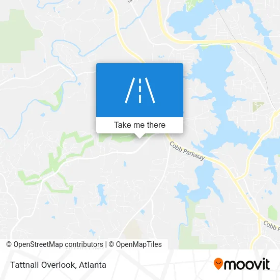 Tattnall Overlook map