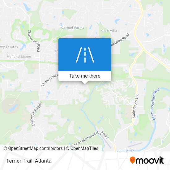 Mapa de Terrier Trail