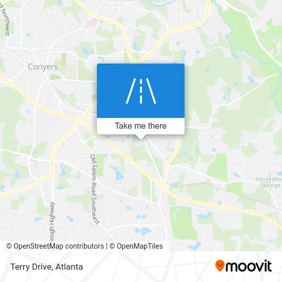 Terry Drive map