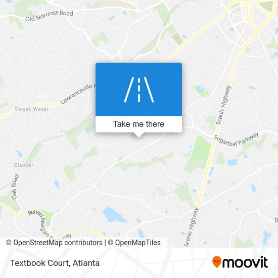 Mapa de Textbook Court