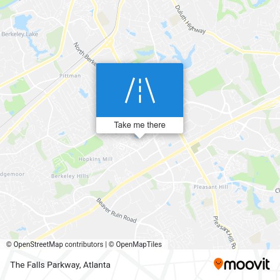 Mapa de The Falls Parkway