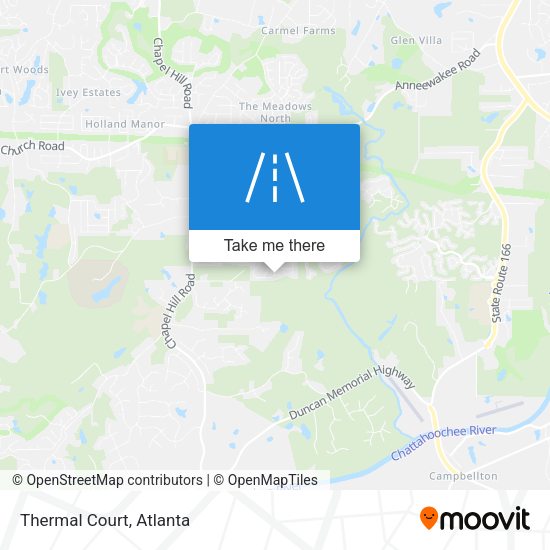 Mapa de Thermal Court