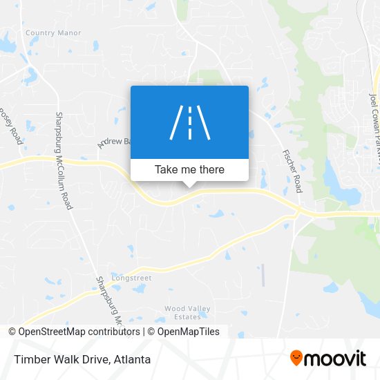 Mapa de Timber Walk Drive