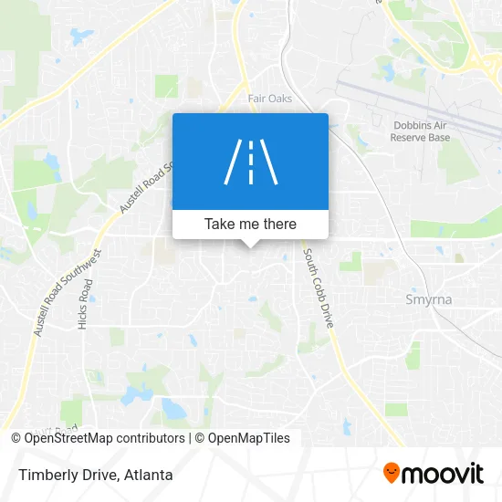 Timberly Drive map