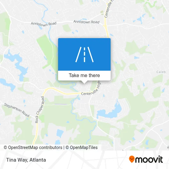 Tina Way map
