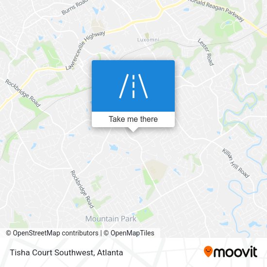 Tisha Court Southwest map