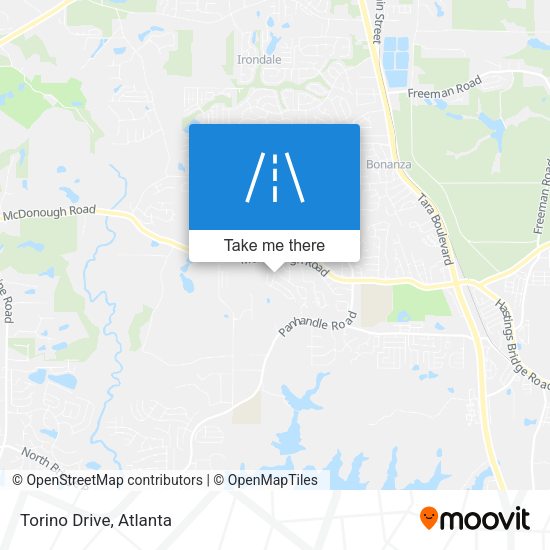 Mapa de Torino Drive