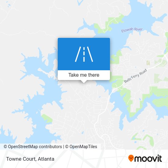 Mapa de Towne Court