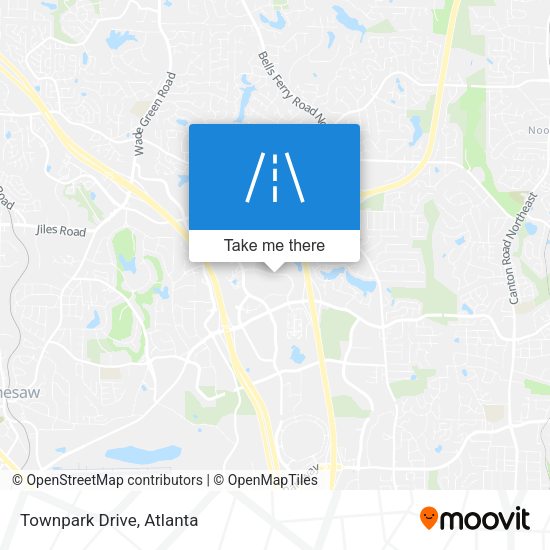 Mapa de Townpark Drive