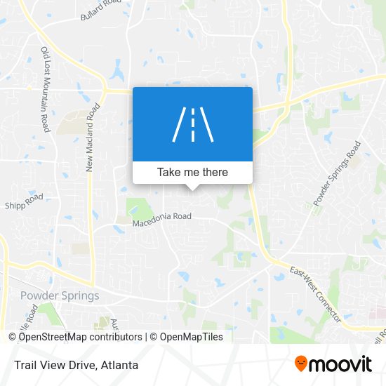 Mapa de Trail View Drive