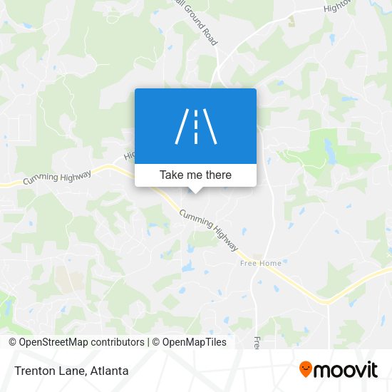 Mapa de Trenton Lane