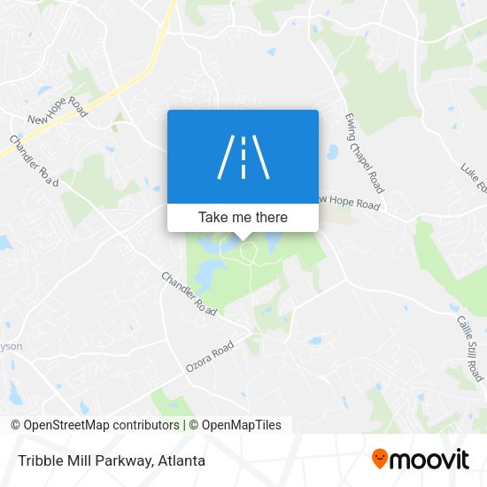 Mapa de Tribble Mill Parkway