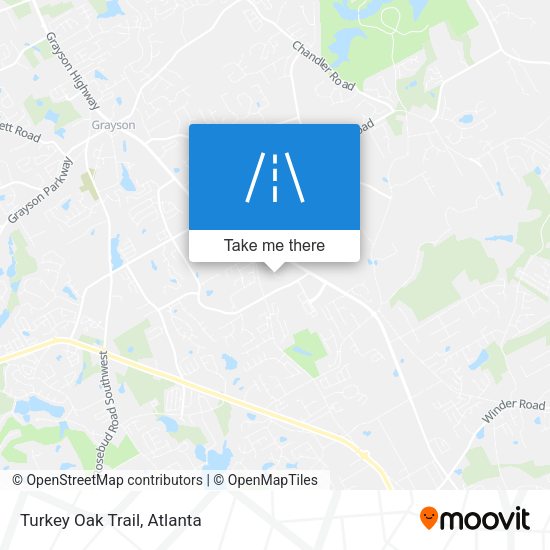Mapa de Turkey Oak Trail