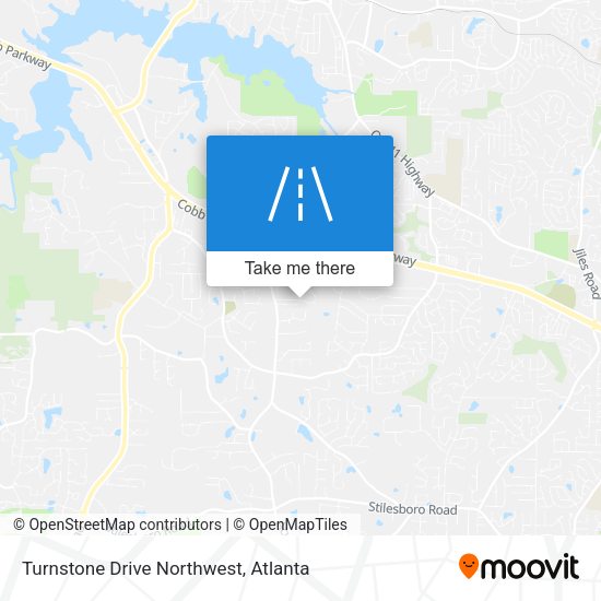 Mapa de Turnstone Drive Northwest