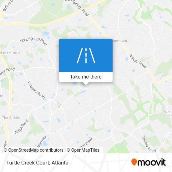 Mapa de Turtle Creek Court