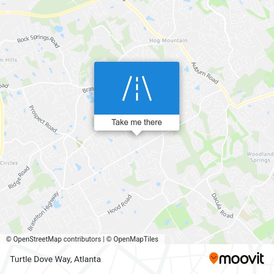 Mapa de Turtle Dove Way