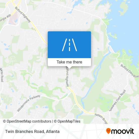Mapa de Twin Branches Road