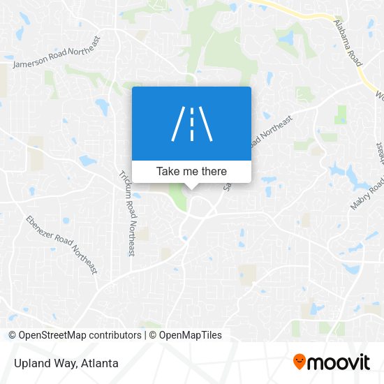 Mapa de Upland Way