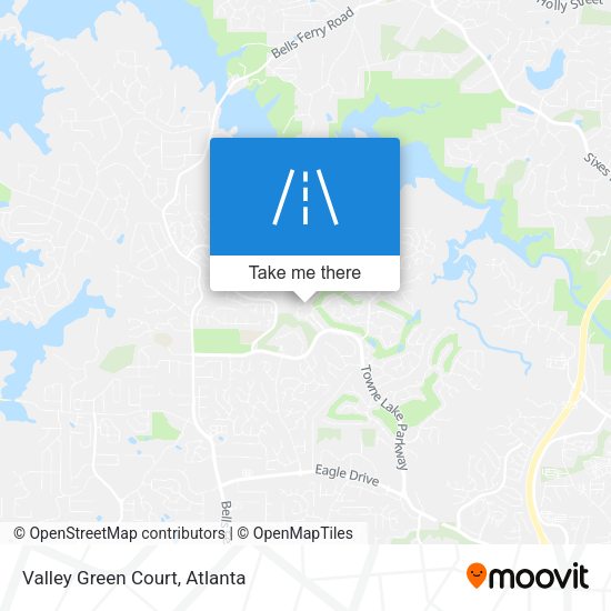 Mapa de Valley Green Court