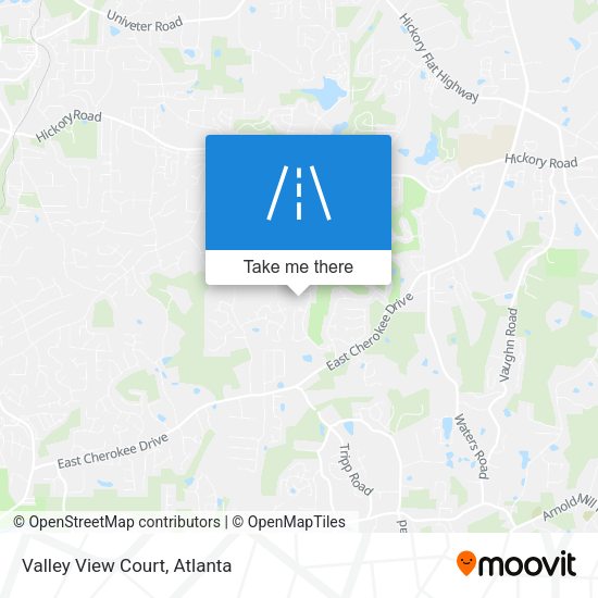 Mapa de Valley View Court