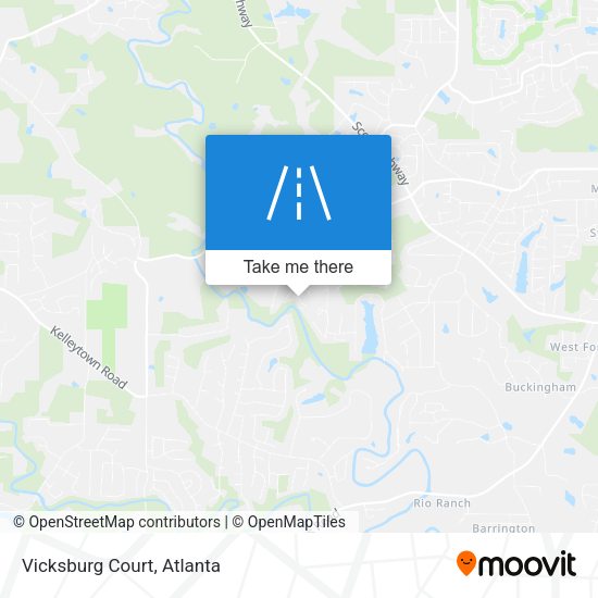 Mapa de Vicksburg Court
