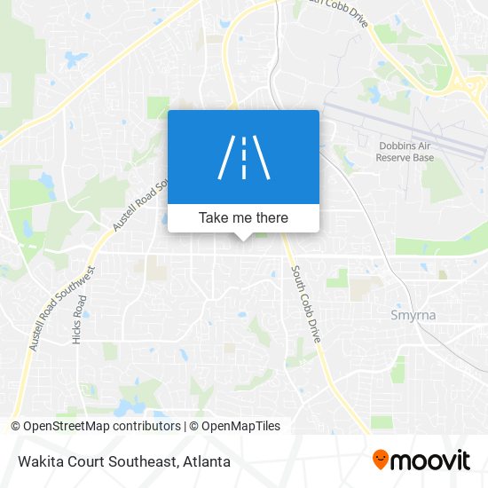 Mapa de Wakita Court Southeast