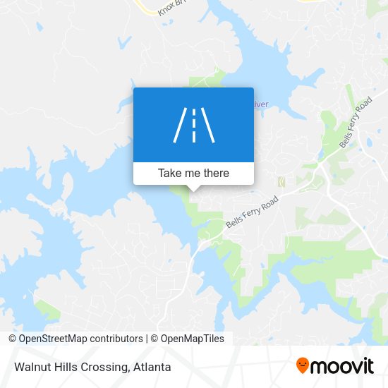 Walnut Hills Crossing map