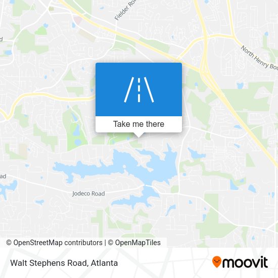 Mapa de Walt Stephens Road