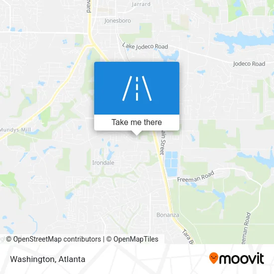 Washington map