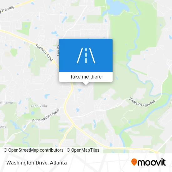 Washington Drive map