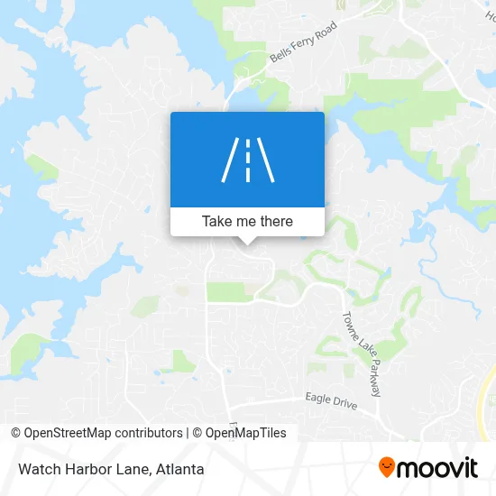 Watch Harbor Lane map