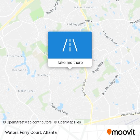 Mapa de Waters Ferry Court