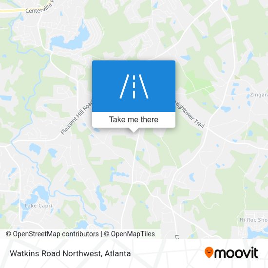 Mapa de Watkins Road Northwest