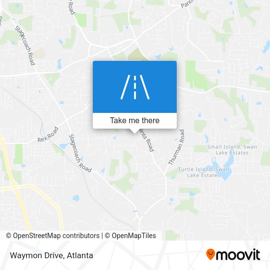 Waymon Drive map