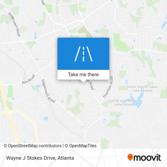 Wayne J Stokes Drive map