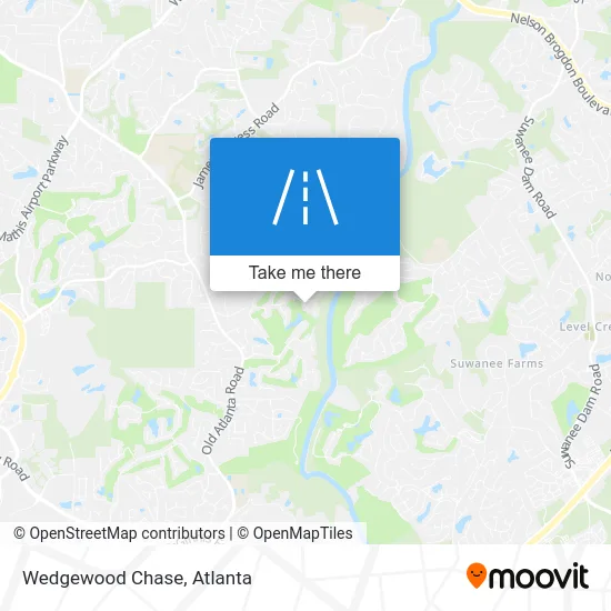 Wedgewood Chase map
