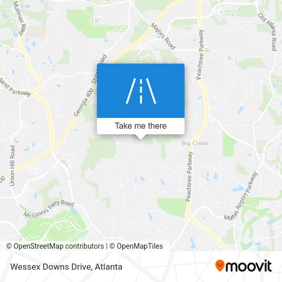 Mapa de Wessex Downs Drive