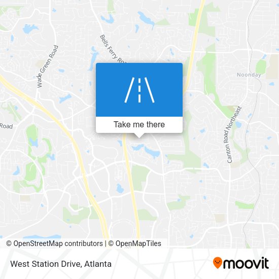 Mapa de West Station Drive