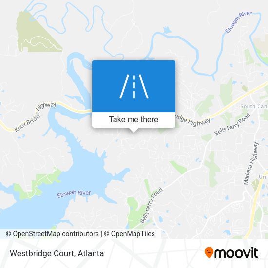 Mapa de Westbridge Court