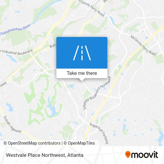 Westvale Place Northwest map