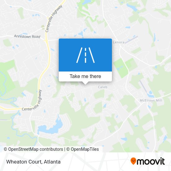 Mapa de Wheaton Court