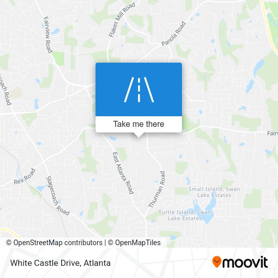 Mapa de White Castle Drive