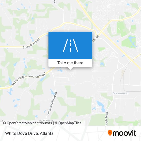 Mapa de White Dove Drive