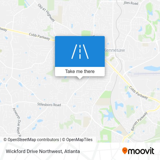 Mapa de Wickford Drive Northwest