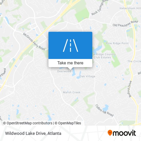 Mapa de Wildwood Lake Drive