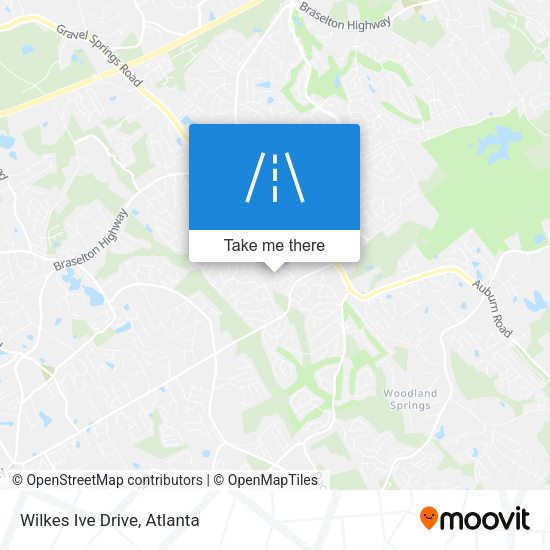 Mapa de Wilkes Ive Drive