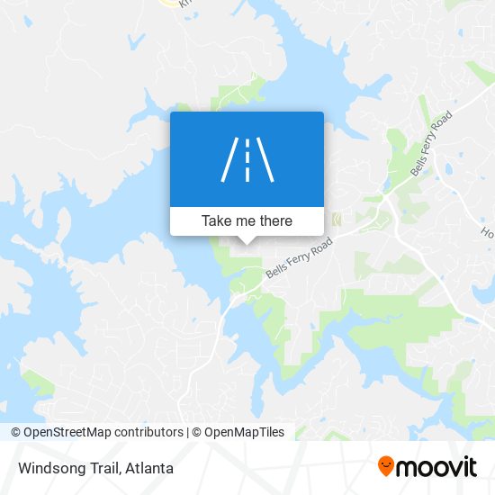 Windsong Trail map